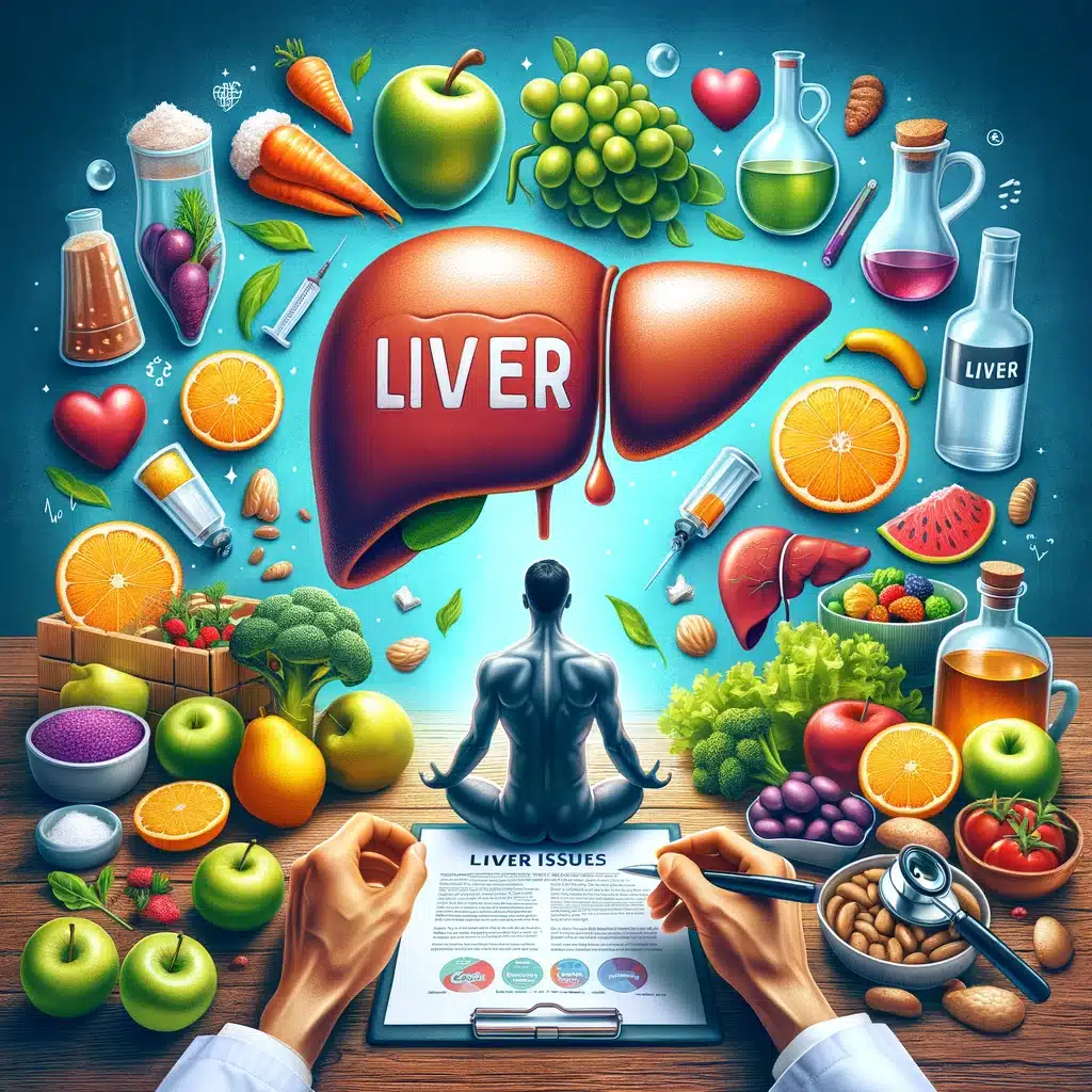 Healthy lifestyle for liver wellness in Prague, showcasing Bliss Prague’s supportive care